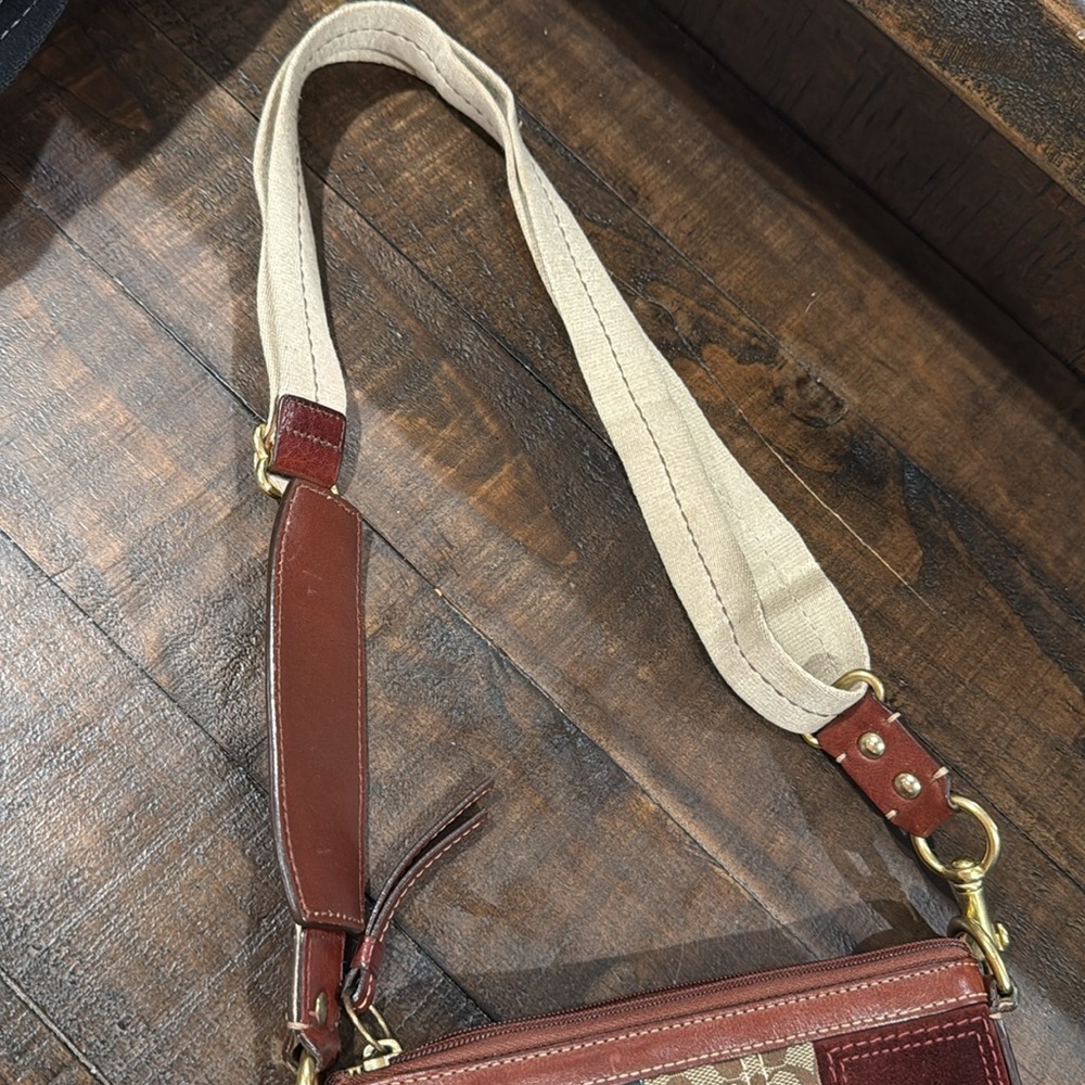 Coach “2007” Y2K Holiday Patchwork Crossbody/Swing Bag (#40929)(EUC) - Picture 10 of 17
